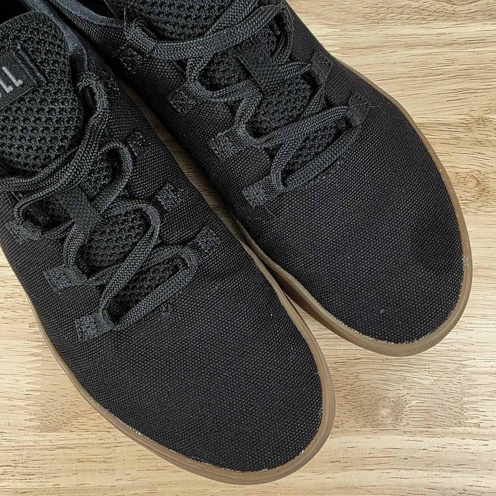 Nobull Canvas Trainers Sneakers Mens Size‎ 12.5 Black Gum Casual Shoes